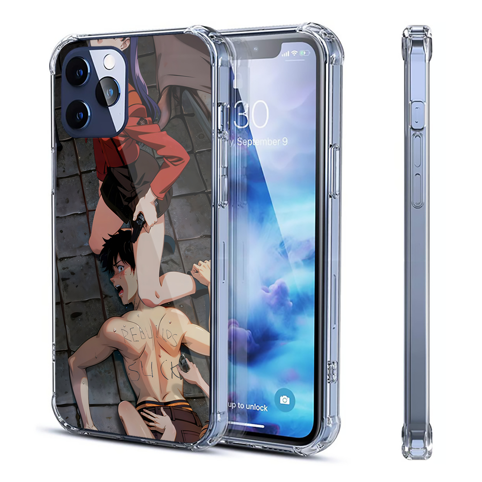 （画像用） EVA 新世紀エヴァンゲリオン 【iPhone 12シリーズ対応】透明スマホケース（クリアソフトケース）